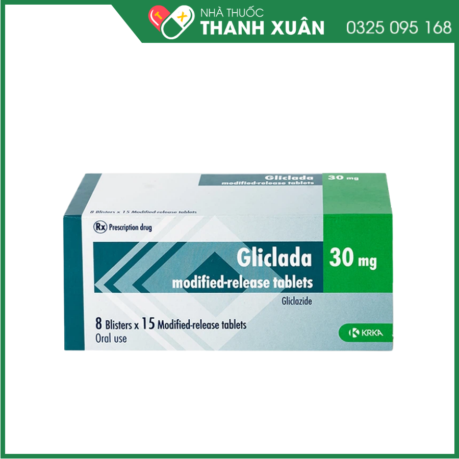 Gliclada 30mg trị đái tháo đường